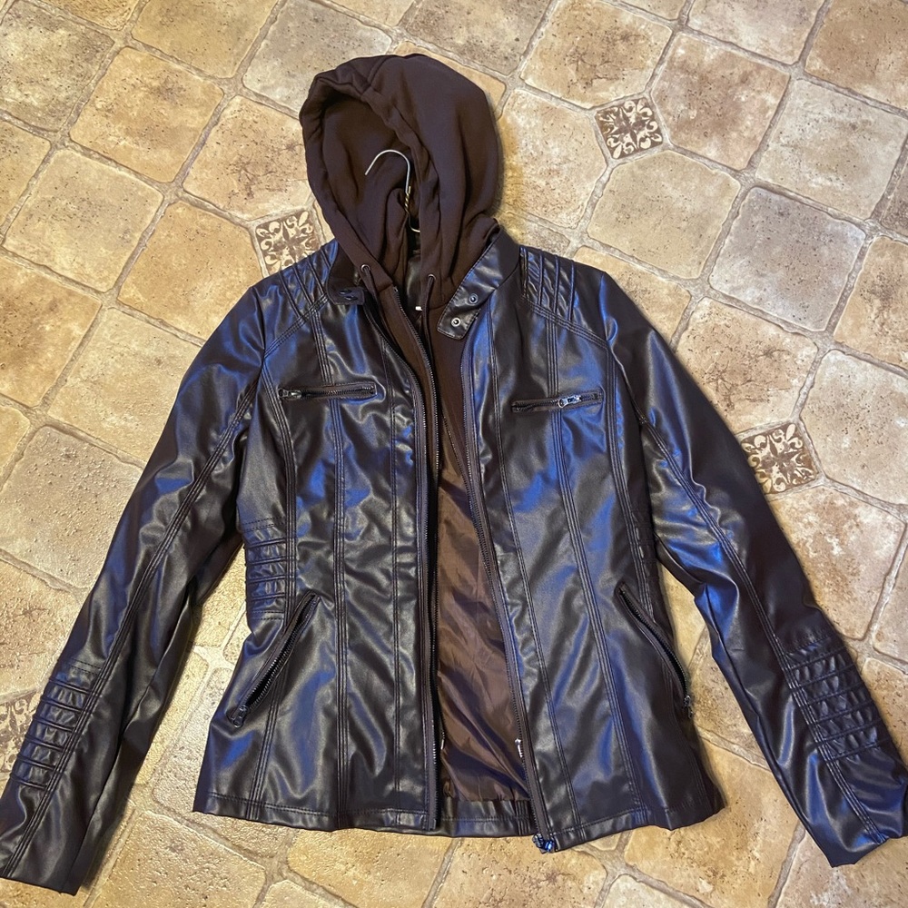 Leather jacket